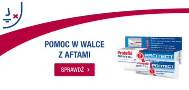 żel kojący do dziąseł protefix dental protect