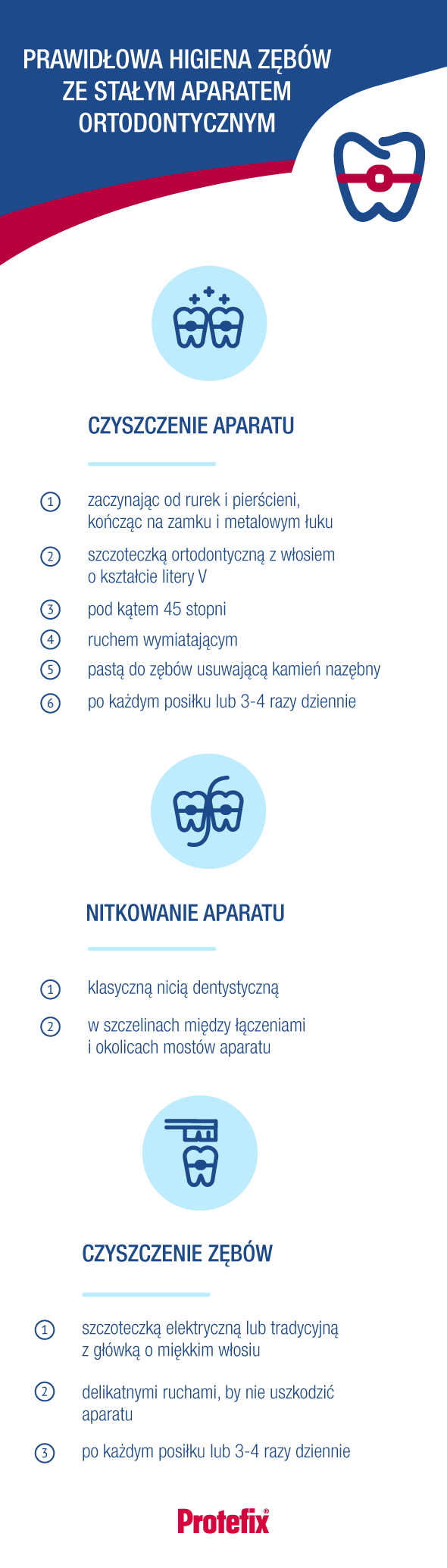 Jak czyścić stały aparat