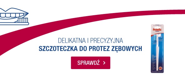 Szczoteczka do protez zębowych protefix