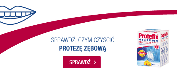 Czyszczenie protez zębowych - tabletki